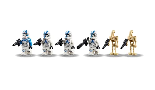 LEGO 75280 Star Wars 501st Legion Clone Troopers;Set for Action-Packed Battles (285 Pieces)