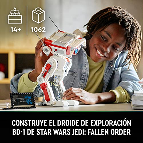 LEGO 75335 Star Wars BD-1, Maqueta de Droide para Construir, Videojuego Jedi: Fallen Order, Idea de Regalo para Niños, Niñas y Adolescentes