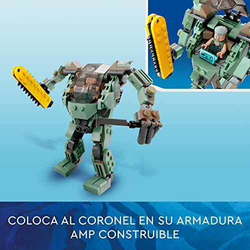 LEGO 75571 Avatar Neytiri y Thanator vs. Quaritch con Armadura AMP, Set Construcción con Figura de Acción, Animales Juguetes, Regalo de Película