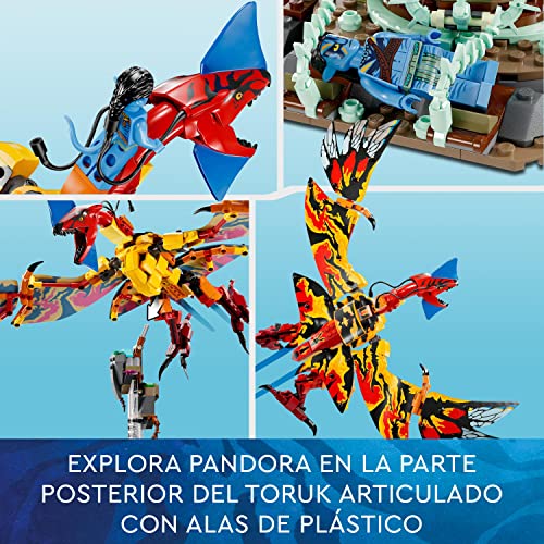 LEGO 75574 Avatar Toruk Makto y Árbol de Las Almas, Juguete de Construcción con Direhorse, Mini Figuras Jake Sully y Neytiri, Set de Película