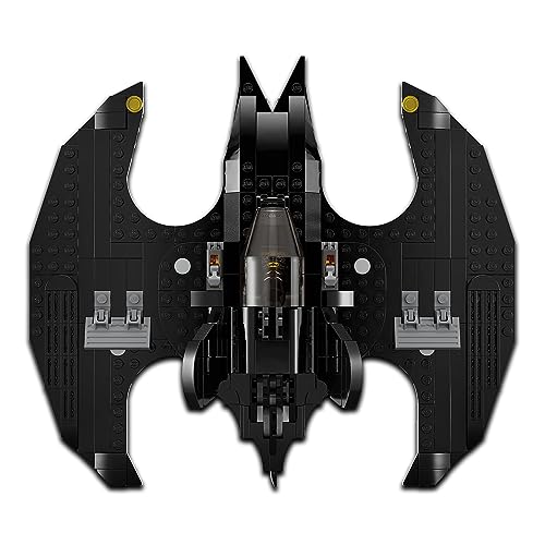 LEGO 76265 DC Batwing: Batman vs. The Joker, Avión Icónico de Juguete de la Película de 1989 con 2 Minifiguras, Juego Clásico de Superhéroes, Idea de Regalo de Cumpleaños para Niños y Niñas