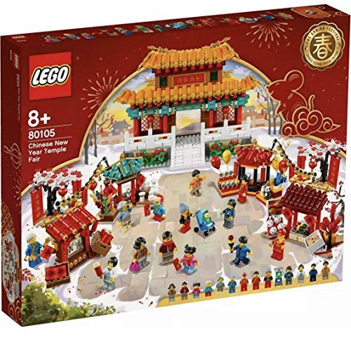 LEGO 80105 Feria del templo de Año Nuevo chino (1664 piezas)