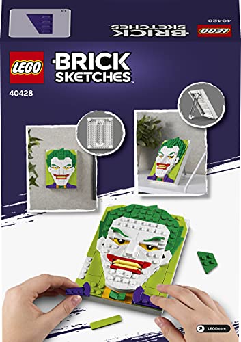 LEGO Brick Sketches Super Heroes The Joker Set 40428