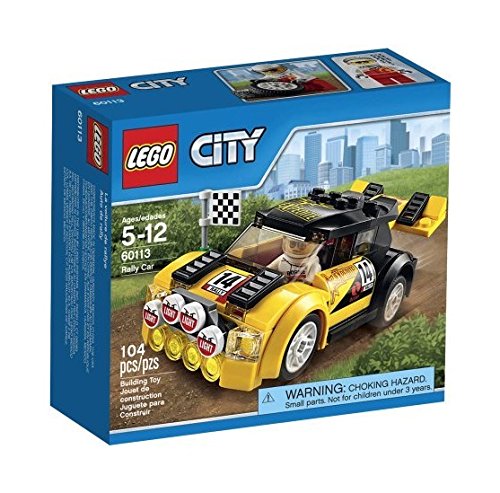 LEGO City Great Vehicles Rally Car, 60113 Comes With 104 Pieces by LEGO