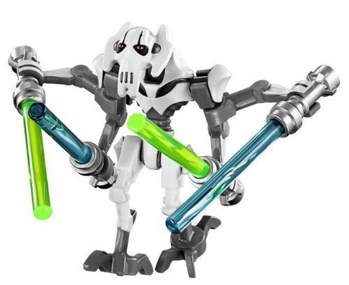 LEGO Star Wars - General Grievous WHITE Minifigure 2014 by LEGO TOY (Manual en inglés)