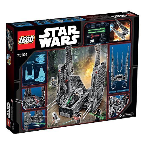 LEGO Star Wars Kylo Ren 's Command Shuttle 75104, Kit de construcción