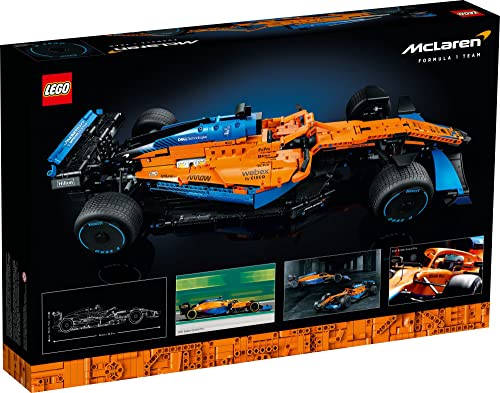 LEGO Technic McLaren Formula 1 Race Car 42141 - Juego de construcción para adultos (1434 piezas)