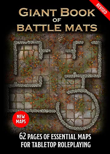 Libro Bandeja de Juego: Revised Giant Book of Battle Mats (A3)