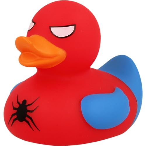 Lilalu Pato de Goma Pato del baño Flotante Pato Pato Recoger de Halloween Corona superhéroe: Tipo: Pato Spidy