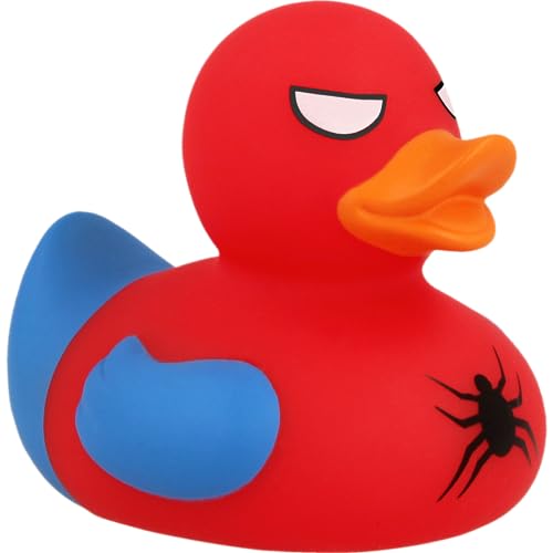 Lilalu Pato de Goma Pato del baño Flotante Pato Pato Recoger de Halloween Corona superhéroe: Tipo: Pato Spidy