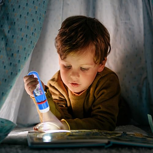 Linternas de proyección para niños | Antorcha Proyector de Diapositivas con 3 Discos 24 Imágenes - Proyector de luz Antorcha de proyector para niños, Proyector de Historias Rellenos de Medias Upruya