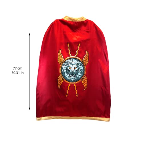 Liontouch - Capa Legionario Romano | Juguete Histórico Juego de rol Niños como Soldado Roma Antigua | para Disfraces, Vestidos Elegantes y Trajes Reales