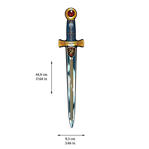 Liontouch - Espada de Caballero para Niños | Juguete de Espuma para Juego de rol con Temática de Caballero Medieval a Caballo | Armas y Armaduras Seguras para Disfraces, Cosplay y Trajes