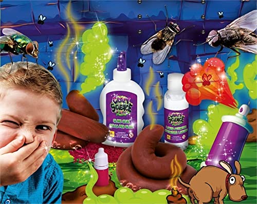 Liscianigiochi - Crazy Science - El Laboratorio de la Caca - Juego Educativo científico divertido para niños a partir de 7 años