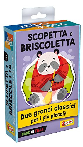Liscianigiochi - Ludoteca Le Cartas de los Niños Escoba y Briscola, 92857