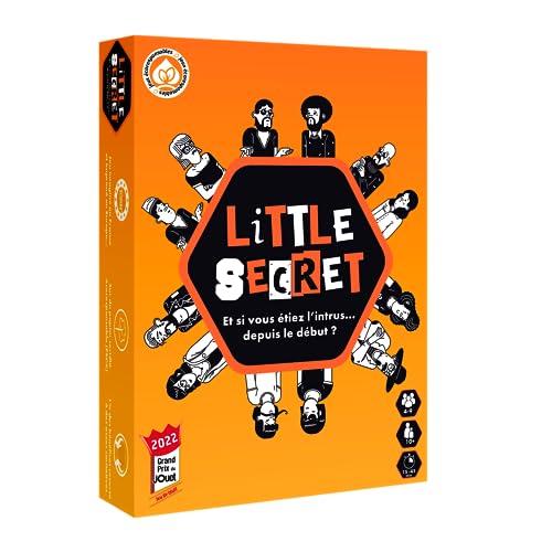 Little Secret – Juego de mesa – Gran Premio del Juguete 2022 – Juego de Ambiente – Juego de Bluff para tus fiestas en familia y amigos – Juego de cartas a partir de 8 años