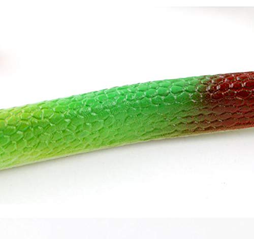 liuer Serpientes de Goma 8PCS Juguete de Serpiente Realista Serpientes de Plastico para Asustar a los Pájaros Bromas Fiesta de Halloween Regalo Interesante Juguete