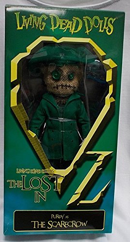 Living Dead Dolls - The Lost In OZ Exclusive Emerald City Variant - Purdy as The Scarecrow Variant by Living Dead Dolls