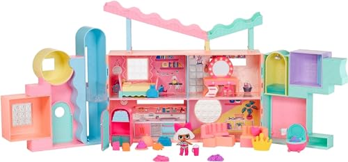 L.O.L. Surprise! Squish Sand Magic House con Tot Diva - Set de juego con muñeca coleccionable, squish sand, sorpresas y accesorios - óptimo para niñas a partir de 4 años