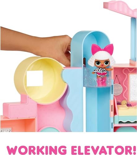 L.O.L. Surprise! Squish Sand Magic House con Tot Diva - Set de juego con muñeca coleccionable, squish sand, sorpresas y accesorios - óptimo para niñas a partir de 4 años