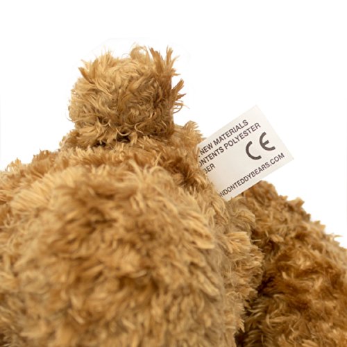 London Teddy Bears I Love Des - Oso de peluche con texto en inglés "I Love Des" - Bonito regalo