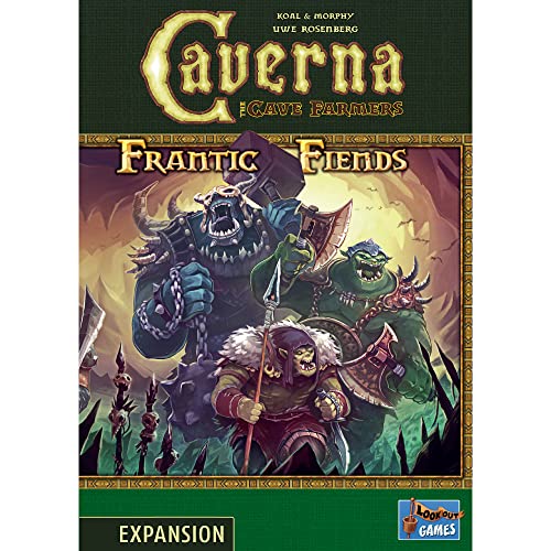 Lookout Spiele Caverna: Frantic Fiends Exp Juego de Mesa Edades 12+ 1-7 Jugadores 30 Minutos Tiempo de Juego, LK0141, Multicolor