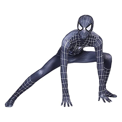 LQ-LIMAO Disfraz de cuerpo entero de Venom Spider Man, simbionte, cosplay, para niños y adultos, fiestas de cumpleaños, juego de rol, ropa siamesa, ropa siamesa, ropa para fanáticos de la película,