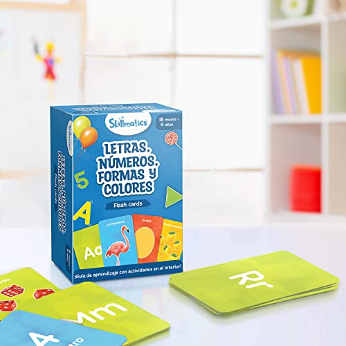 Ludilo - Flashcards Letras, Números, Formas Y Colores | Juegos Bebe 1 Año O Más | Aprender A Leer con Cartas | Abecedario para Niños | Juegos para Niños