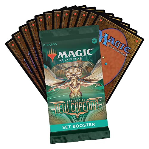 Magic The Gathering Caja de Sobres de Edición de Calles de Nueva Capenna, de 30 Sobres y 1 Carta Especial (Versión en Inglés)