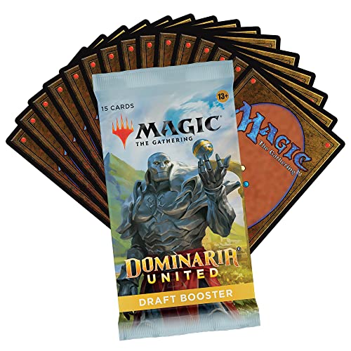 Magic The Gathering- Caja Draft de Dominaria unida, 36 Sobres y Carta Especial (Versión en Inglés), Multicolor (Wizards of The Coast C9724000)