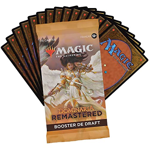 Magic The Gathering D15051010 Draft Dominaria Remastered - Pack de 3 potenciadores, Multicolor