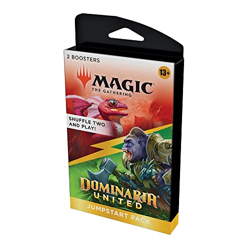 Magic The Gathering Dominaria United Jumpstart Booster, 2 - Pack (Versión en Inglés), D1475000