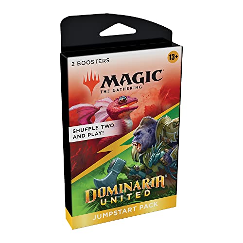 Magic The Gathering Dominaria United Jumpstart Booster, 2 - Pack (Versión en Inglés), D1475000