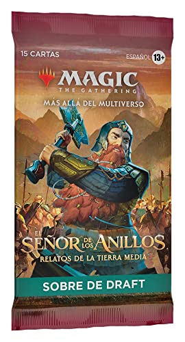 Magic The Gathering- Draft Booster, Multicolor (Wizards of The Coast D1546105)
