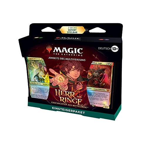 Magic The Gathering Herr Der Ringe Kit de iniciación, Multicolor (Wizards of The Coast D1529100)