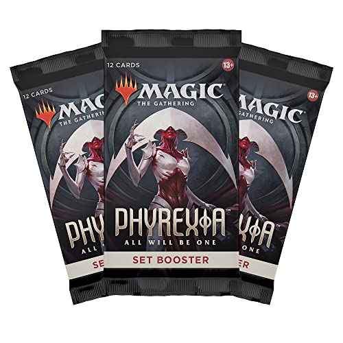 Magic: The Gathering Phyrexia: All Will Be One Set Booster 3-Pack (Versión en Inglés)