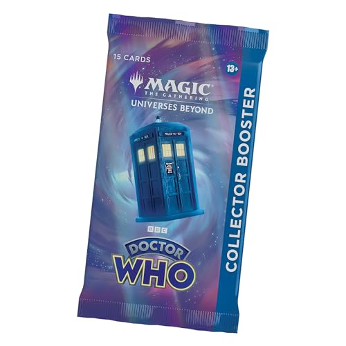 Magic The Gathering sobre de coleccionista Doctor Who (15 Cartas de Magic) (Versión en Inglés)