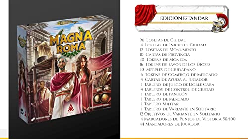 Magna Roma: Edición Deluxe - Juego de Mesa