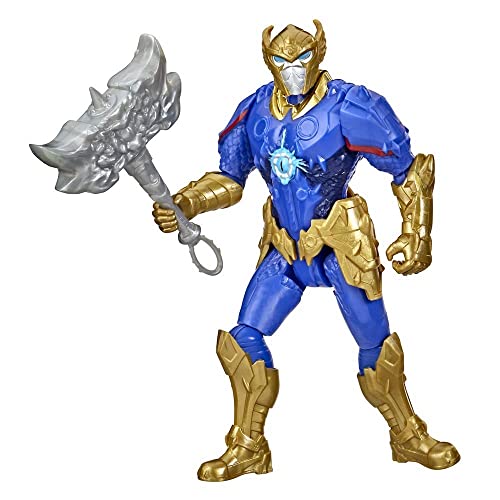 Marvel Avengers Mech Strike Monster Hunters - Figura de Thor de 15 cm con Accesorio - para niños a Partir de 4 años