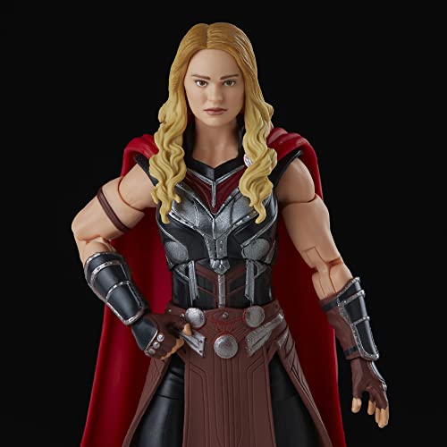 Marvel Hasbro F1060 Legends Series Thor: Love and Thunder - Figura de Thor de 15 cm - 4 Accesorios y 1 Pieza de Figura para armar