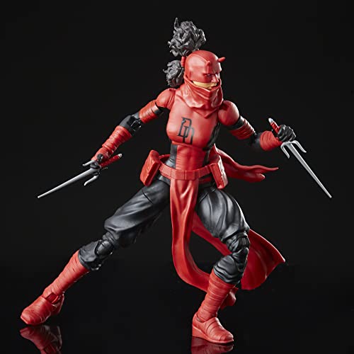 Marvel Hasbro Legends Series, Elektra Natchios Daredevil, Figuras coleccionables de 15 cm
