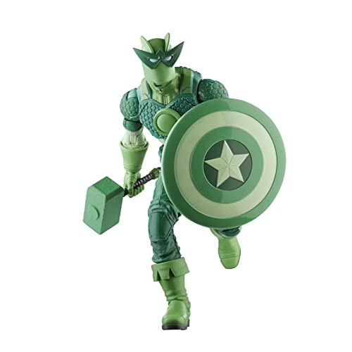 Marvel Hasbro Legends Series - Super-Adaptoid - 60.º Aniversario de Vengadores - Figura Coleccionable de 30 cm - Figura a Escala de 15 cm