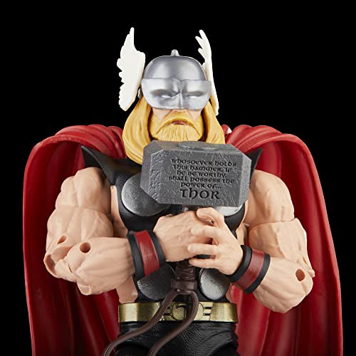Marvel Hasbro Legends Series - Thor vs. Destructor - 60.º Aniversario de Vengadores - Figuras coleccionables de 15 cm