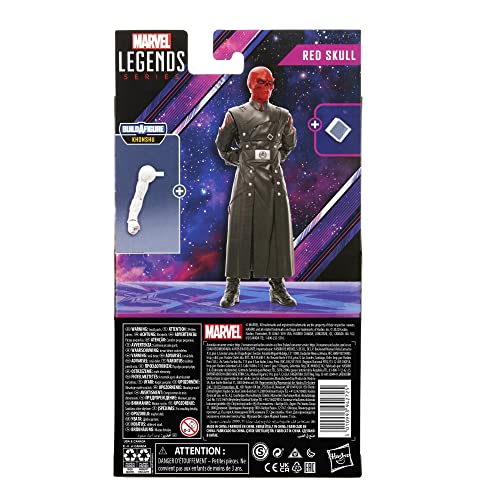 Marvel Hasbro Legends Series - Universo Cinematográfico de en Disney Plus - Figura de Cráneo Rojo - 1 Accesorio y 1 Pieza para armar Figura, F5149