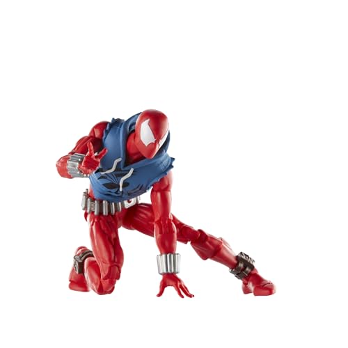 Marvel Legends Series, Scarlet Spider, Figura Coleccionable de 15 cm Inspirada en los cómics de Spider-Man