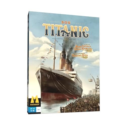 Matagot Sos Titanic - Juego de mesa de 1 a 5 jugadores - 14 años y más