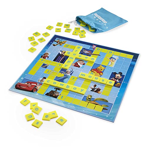 Mattel Games- Scrabble Junior Disney Edition, Multicolor (HFK22)