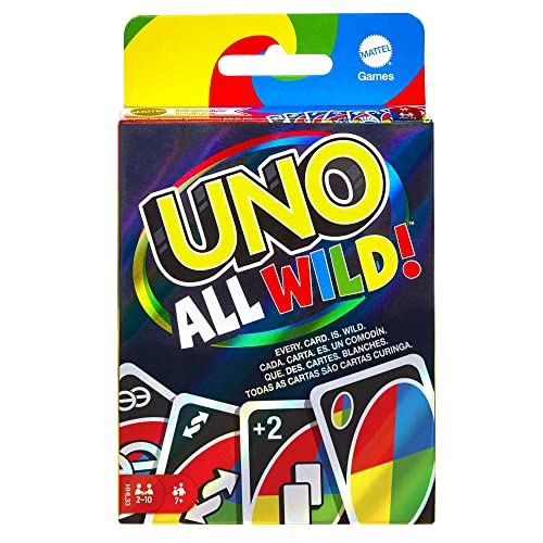 Mattel Games UNO All Wild Juego de Cartas (Mattel HHL33)