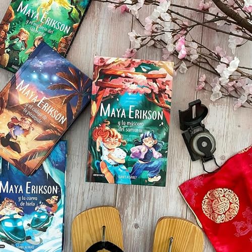 Maya Erikson 4. Maya Erikson y la máscara del samurái: Un emocionante libro de aventuras para niños y niñas valientes (Edad: 7, 8, 9, 10, 11 y 12 años)