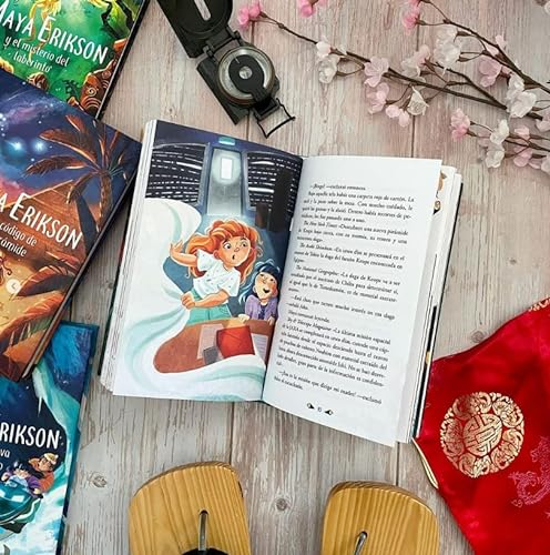 Maya Erikson 4. Maya Erikson y la máscara del samurái: Un emocionante libro de aventuras para niños y niñas valientes (Edad: 7, 8, 9, 10, 11 y 12 años)
